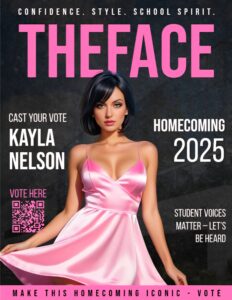 Kayla Nelson Brings Confidence and Style to TheFace Homecoming 2025 Cover