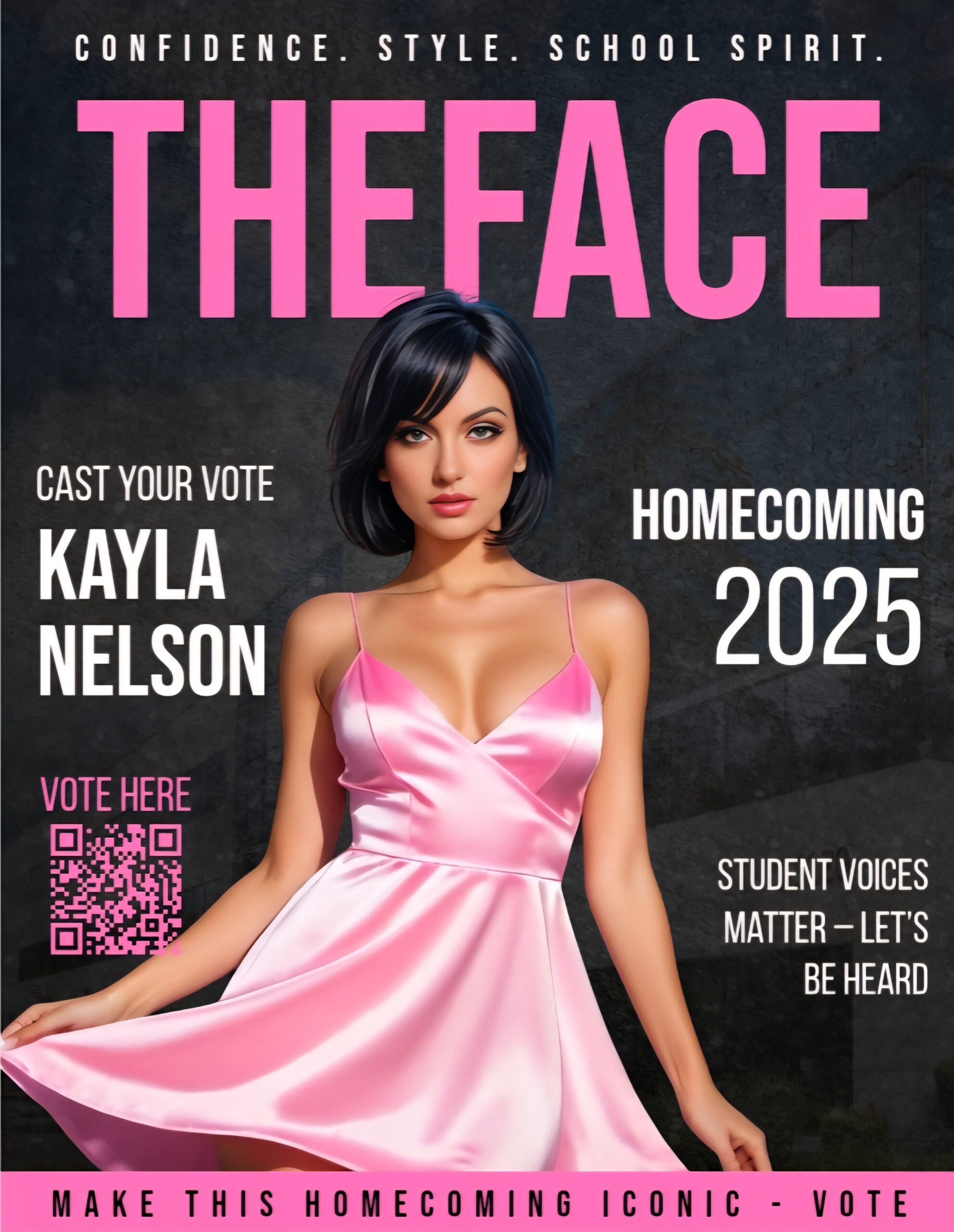 Kayla Nelson Brings Confidence and Style to TheFace Homecoming 2025 Cover