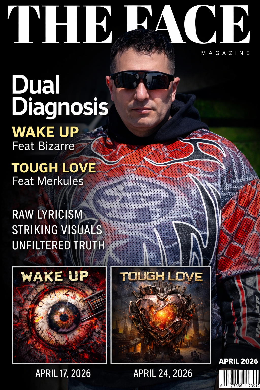 Dual Diagnosis Drops “Wake Up” Feat. Bizarre & “Tough Love” Feat. Merkules — A Bold Two-Part Statement in Sound and Vision
